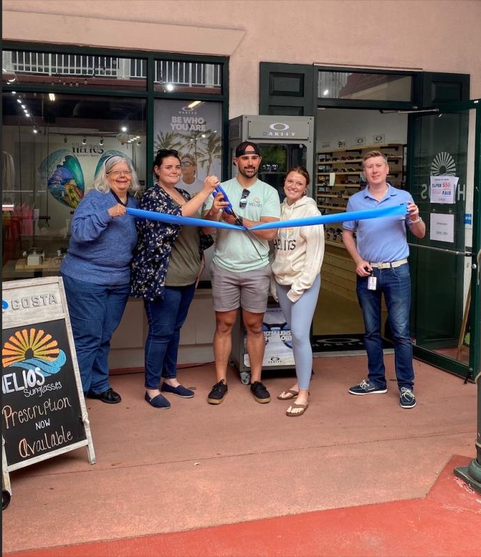 Helios Sunglasses marks first anniversary with ribbon cutting Cape